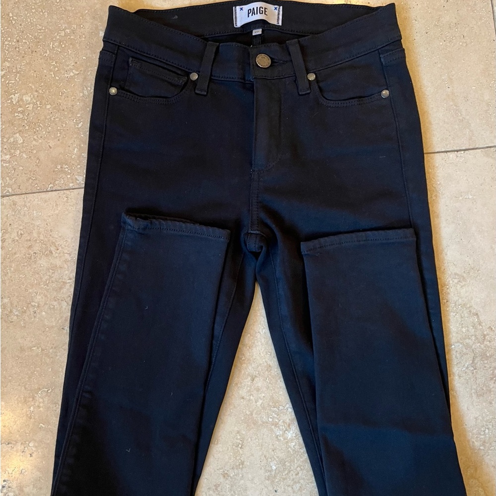 Paige verdugo ultrasound skinny black jeans.